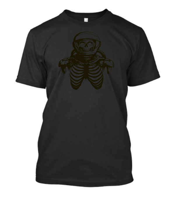 NEW PRODUCT UT458 Astronaut Skeleton Body Space Exploration T-Shirt