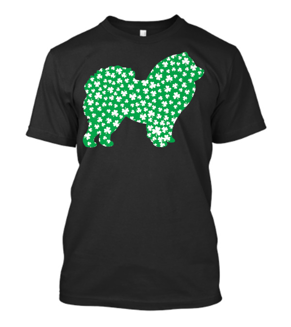 Chow Chow St Patrick Day Shamrock Pet Lovers T-Shirt