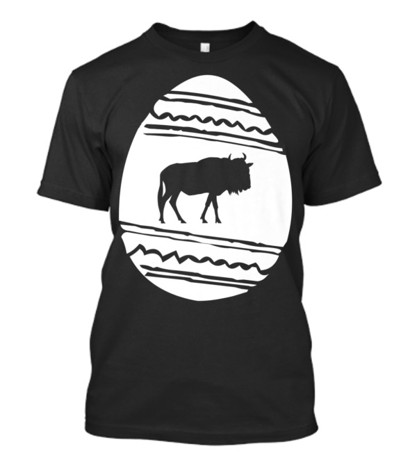 Happy Easter Day Camel Easter Eggs Bison T-Shirt