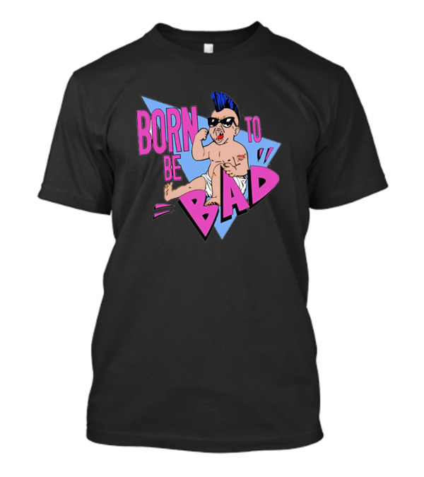 Born To Be Bad Punk Baby Icon Twins T-Shirt