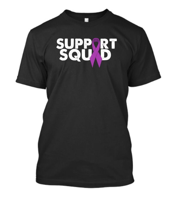 Support Squad Pancreatic Cancer Awareness T-Shirt