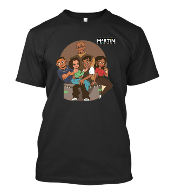 Martin Sitcom 90s Cartoon Cast Reunion T-Shirt