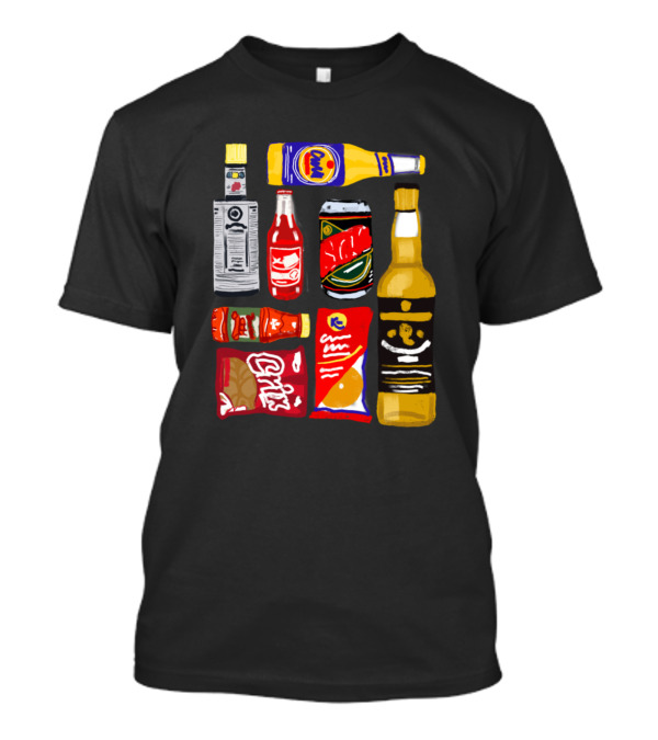 Trini Essentials Chubby Solo Peardrax Chicks Snacks Collection T-Shirt