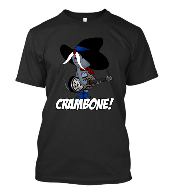 Uncle Pecos Crambone Guitar Character T-Shirt