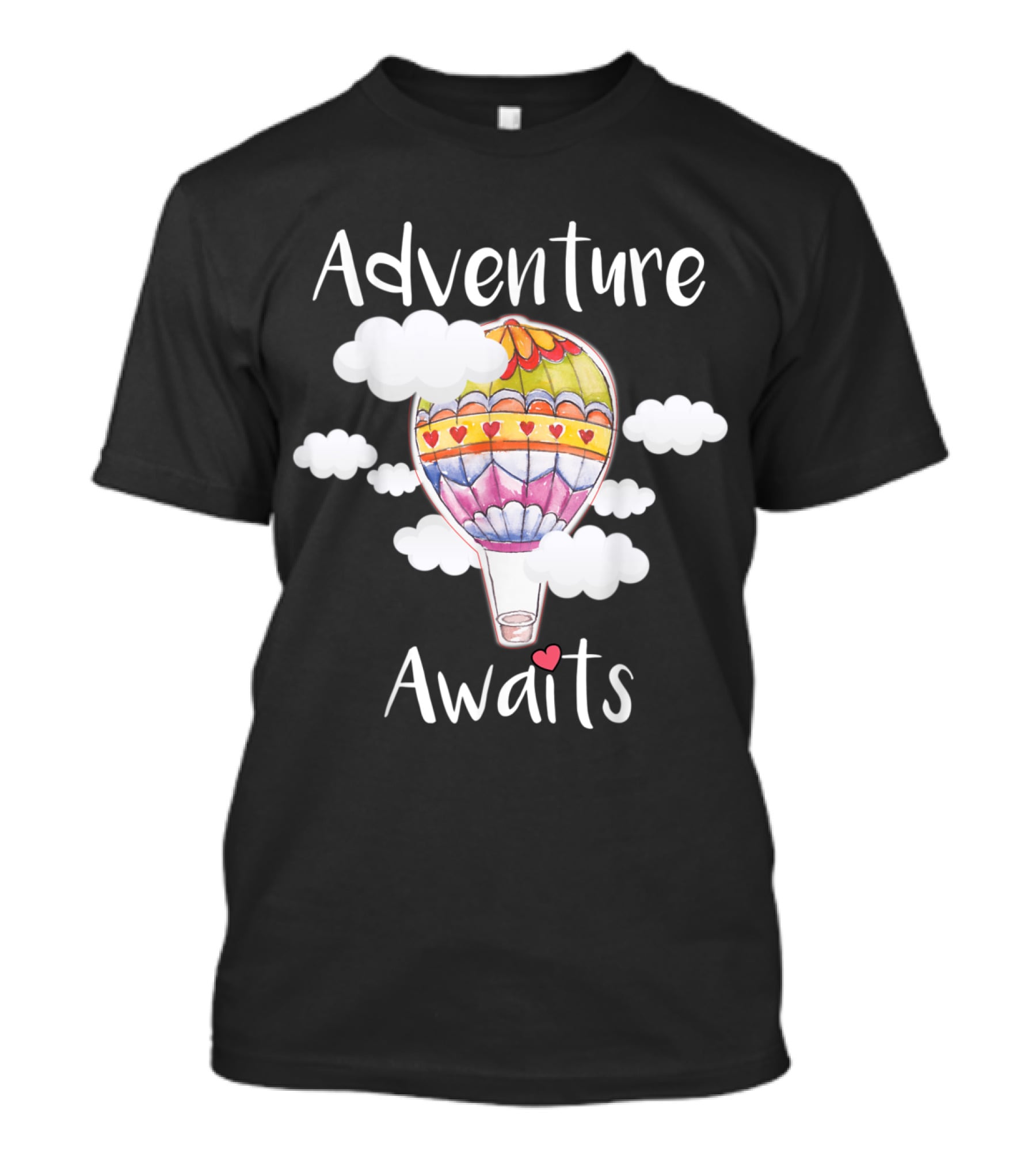 Adventure Awaits Hot Air Balloons T-Shirt