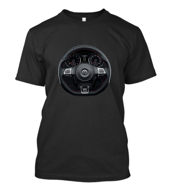 Volkswagen Steering Wheel Dashboard T-Shirt