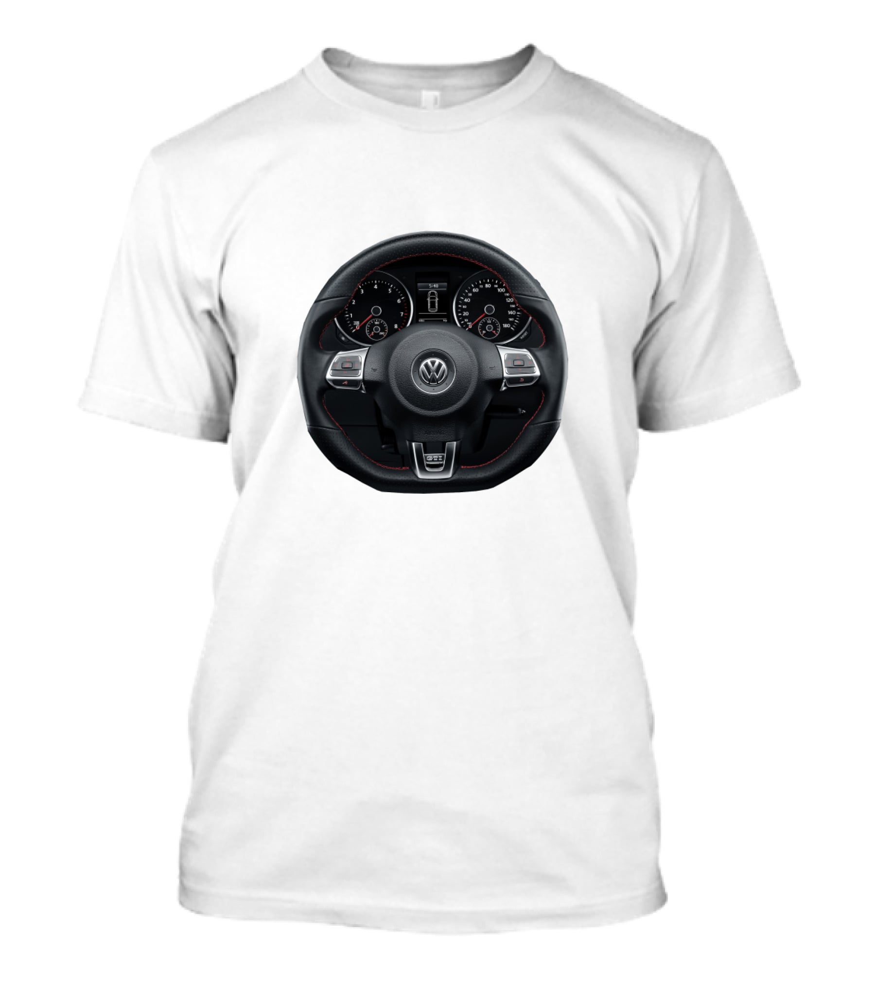 Volkswagen Steering Wheel Dashboard T-Shirt
