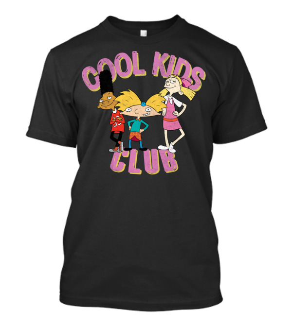 Hey Arnold Cool Kids Club Group Pose T-Shirt