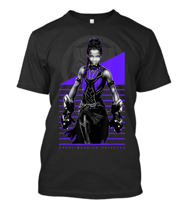 Marvel Black Panther Shuri Warrior Princess Vibranium Armor T-Shirt