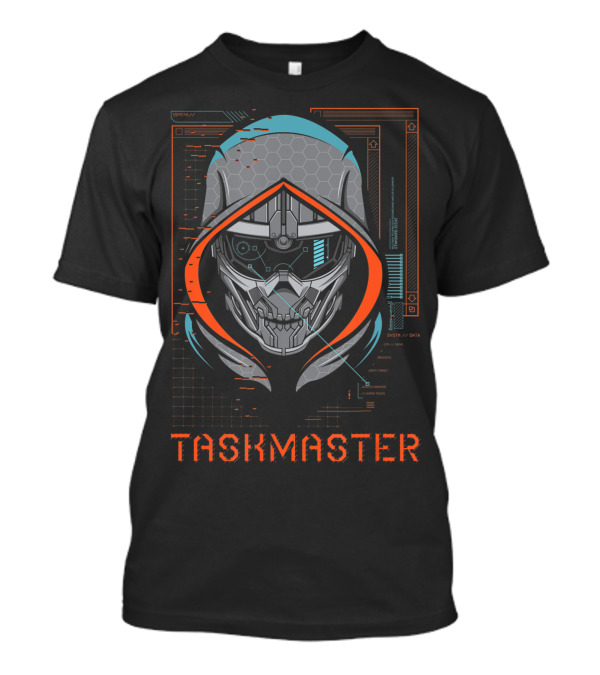 Taskmaster Marvel Black Widow Tech Details System Data T-Shirt