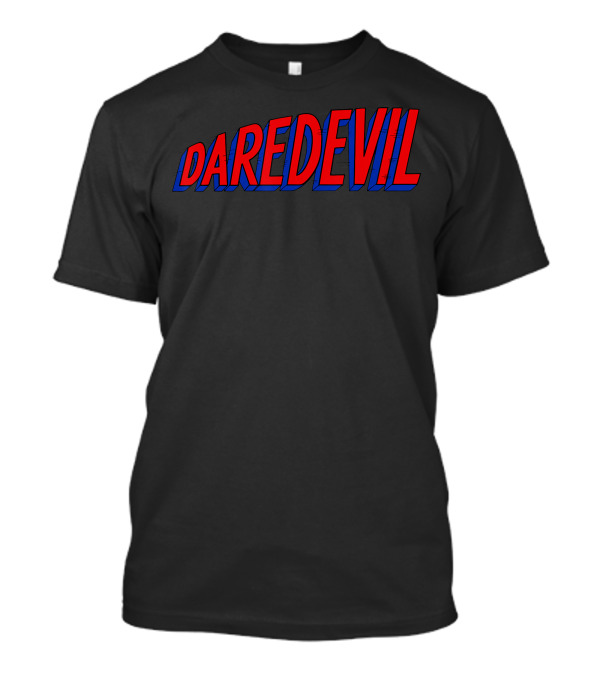 Marvel Daredevil Bold Red And Blue T-Shirt