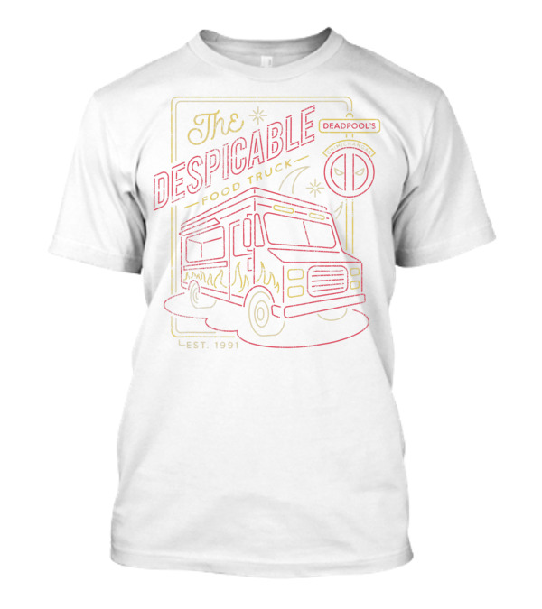 Deadpool’s Despicable Food Truck Chimichangas Est. 1991 T-Shirt