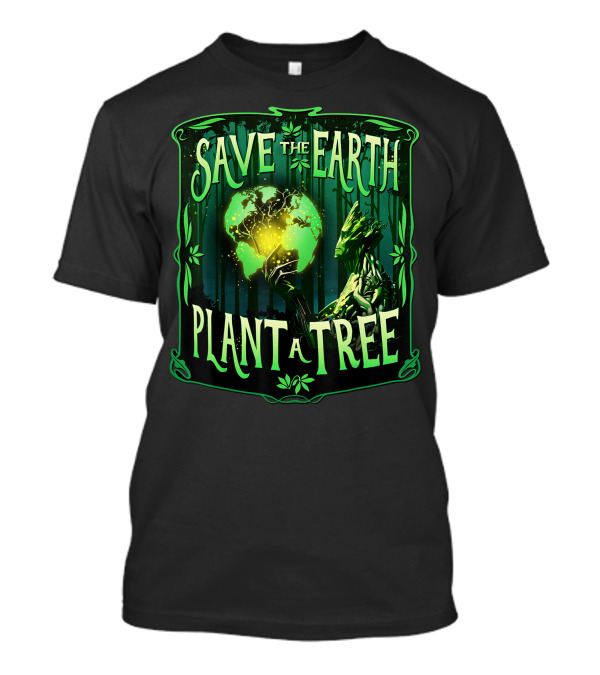 Marvel Save The Earth Groot Plant A Tree T-Shirt