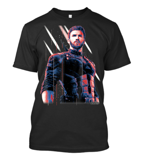 Marvel Avengers Infinity War Captain America Epic Pose T-Shirt