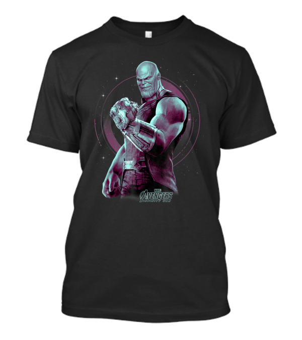 Avengers Infinity War Thanos Gauntlet Power Pose T-Shirt