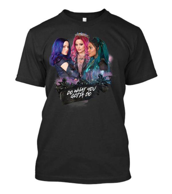 Descendants 3 Mal Uma Audrey Do What You Gotta Do Characters T-Shirt