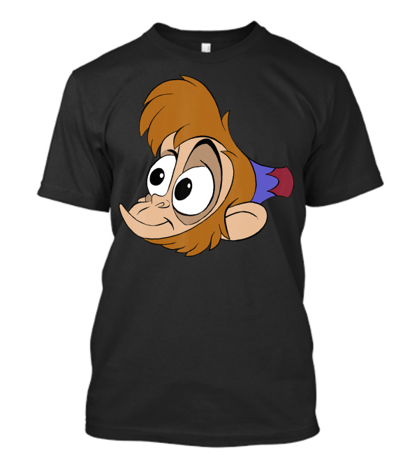 Disney Aladdin Abu Character Face Large T-Shirt