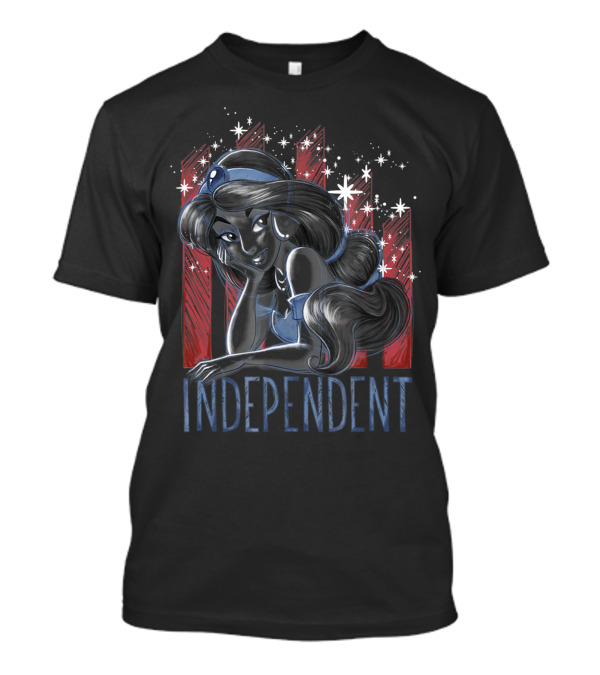 Disney Aladdin Jasmine Independent Sparkling Stars T-Shirt