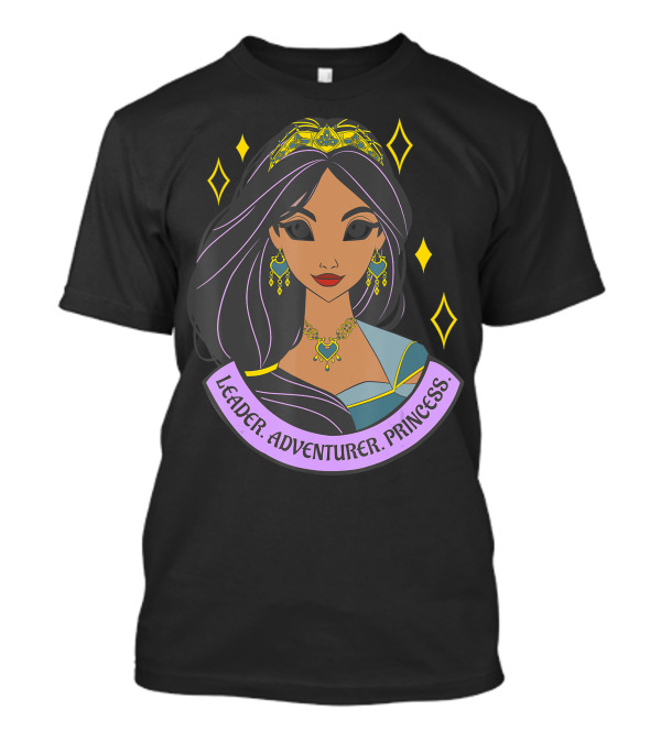 Disney Aladdin Live Action Jasmine Leader Adventurer Princess Banner T-Shirt