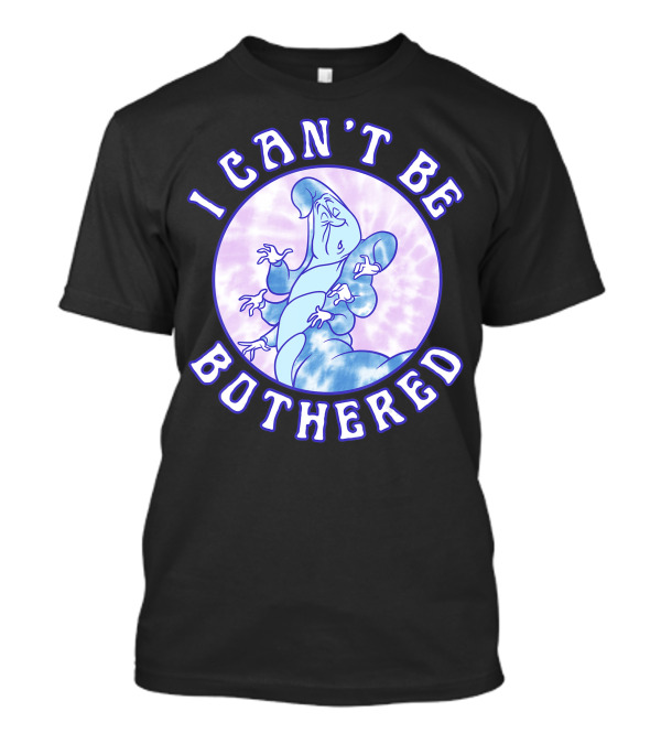 Disney Alice In Wonderland Caterpillar I Can't Be Bothered Violet Tie-Dye Circle T-Shirt