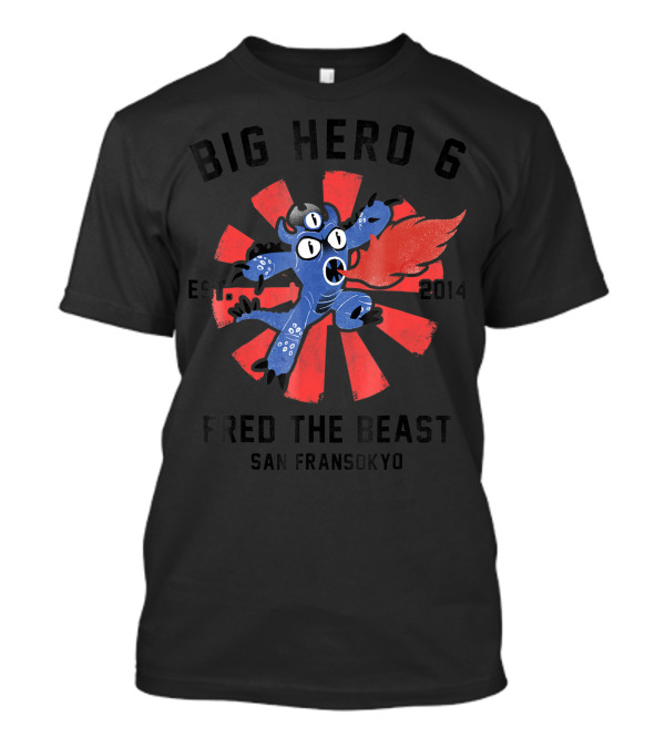 Big Hero 6 Fred The Beast San Fransokyo Est. 2014 T-Shirt