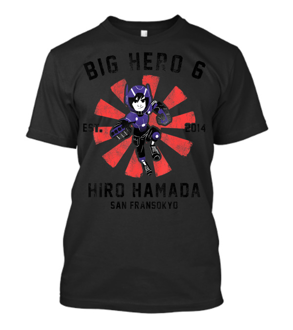 Big Hero 6 Hiro Hamada San Fransokyo Est 2014 T-Shirt