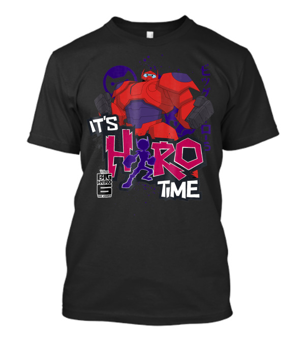 Disney Big Hero 6 The Series It's Hero Time Baymax T-Shirt