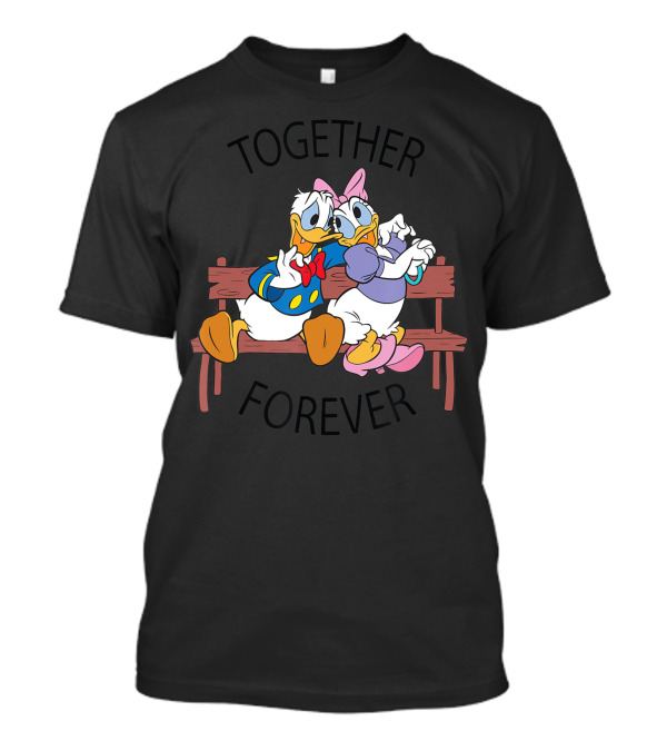 Disney Donald Duck And Daisy Duck Together Forever T-Shirt