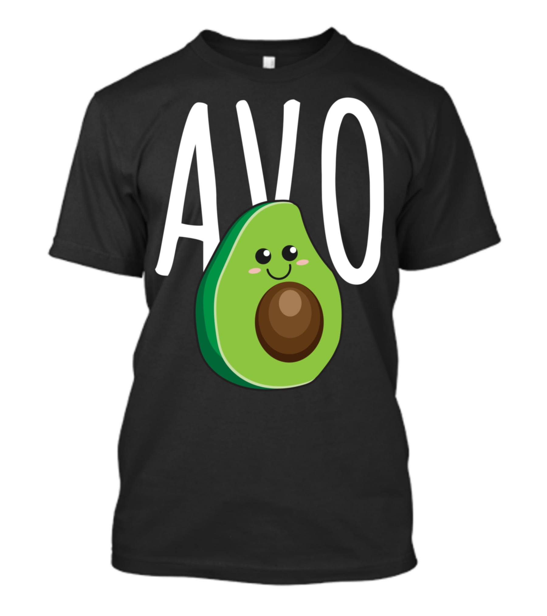 Avo Avocado Cute Vegan Couples Loves Matching T-Shirt