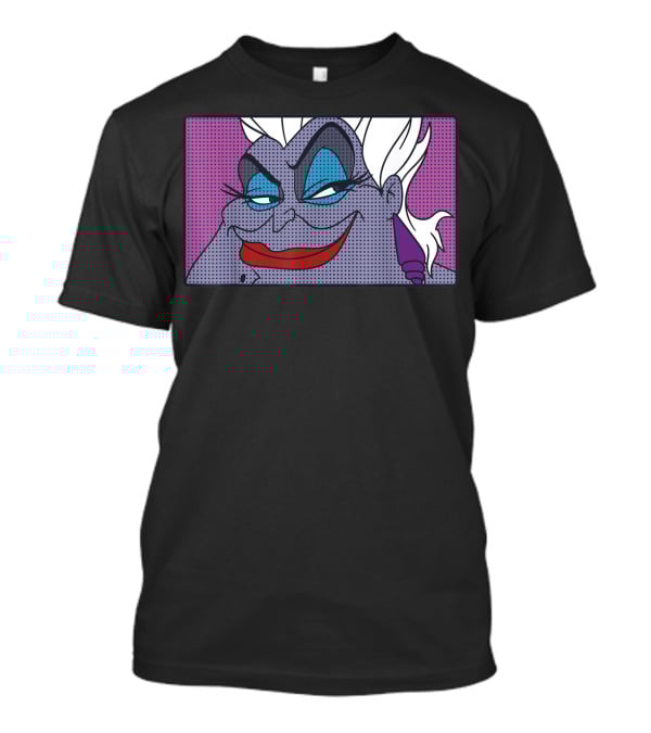 Disney Little Mermaid Ursula Pop Art Comic T-Shirt