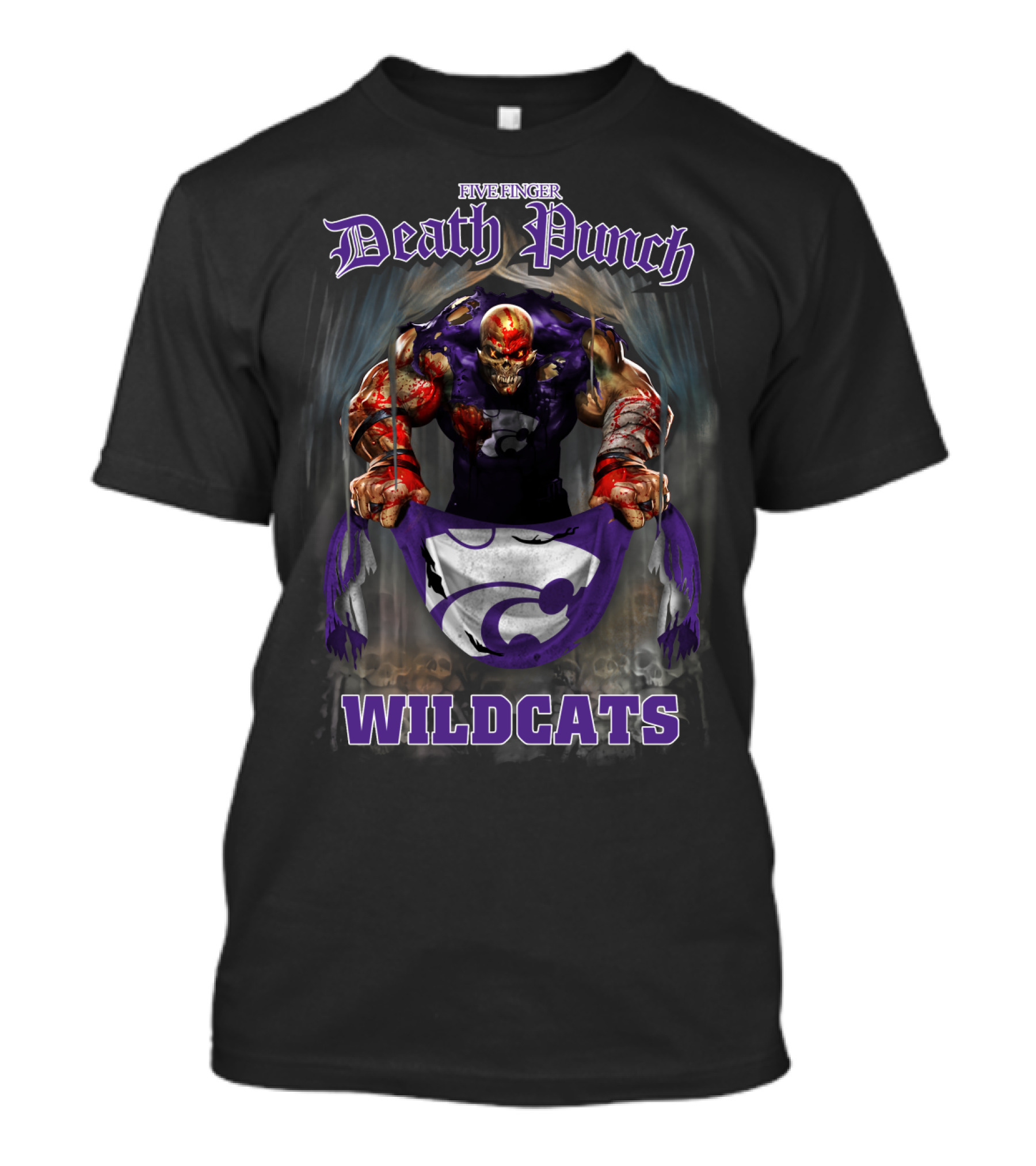 Five Finger Death Punch Wildcats Kansas State T-Shirt