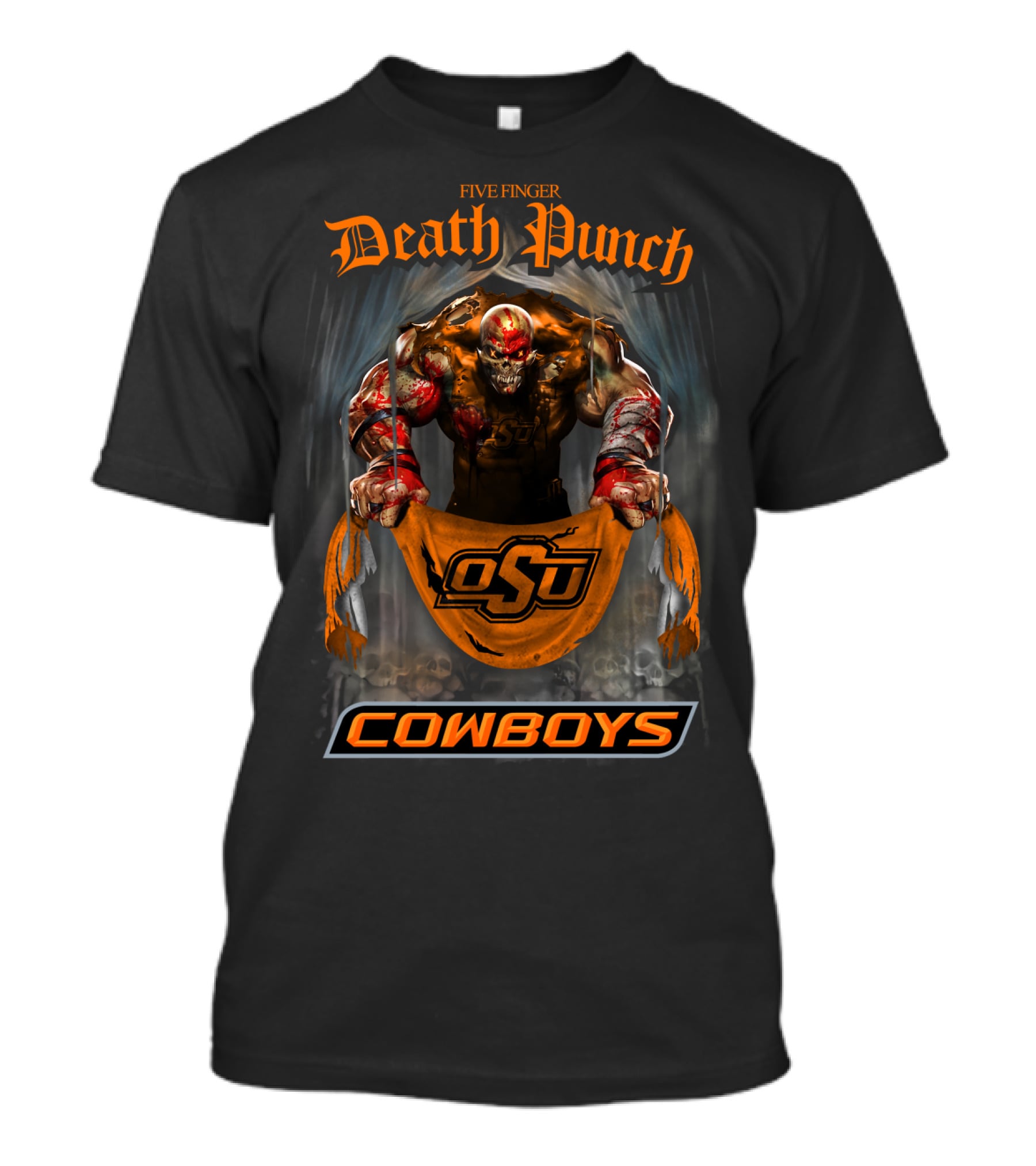 Five Finger Death Punch OSU Cowboys T-Shirt