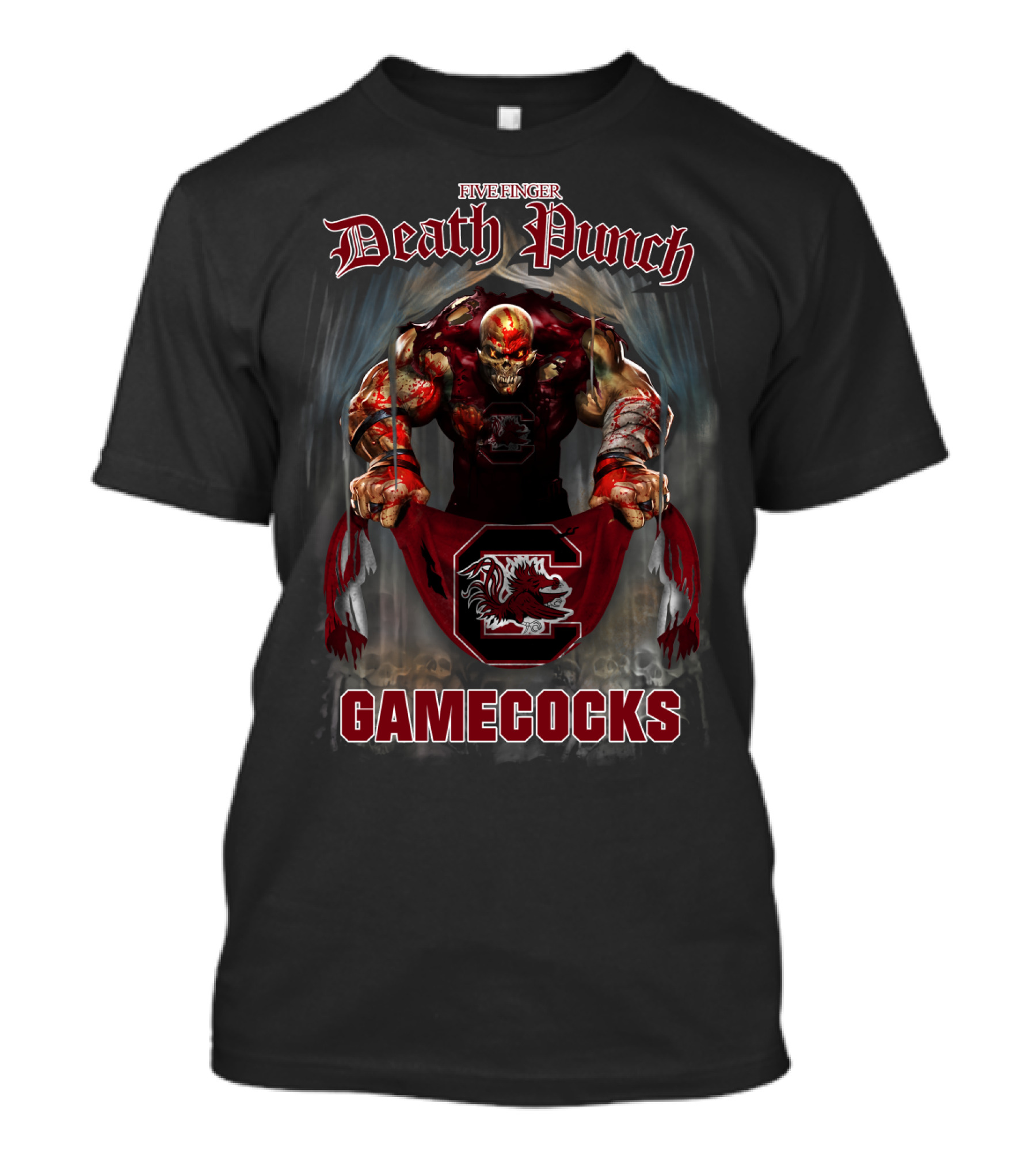 Five Finger Death Punch South Carolina Gamecocks T-Shirt