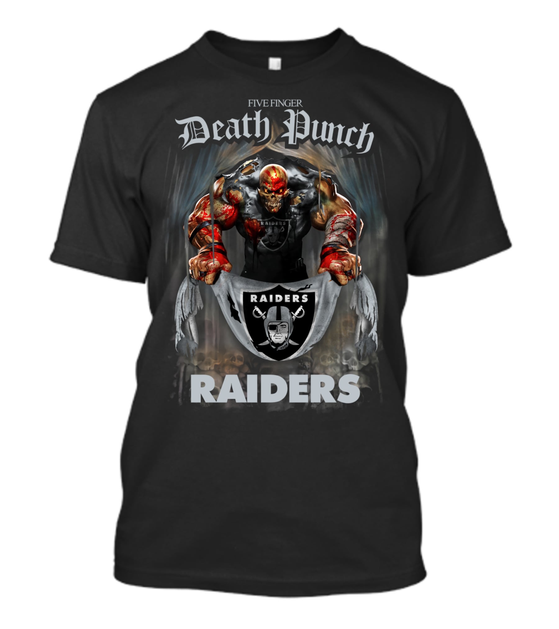Five Finger Death Punch Oakland Raiders T-Shirt