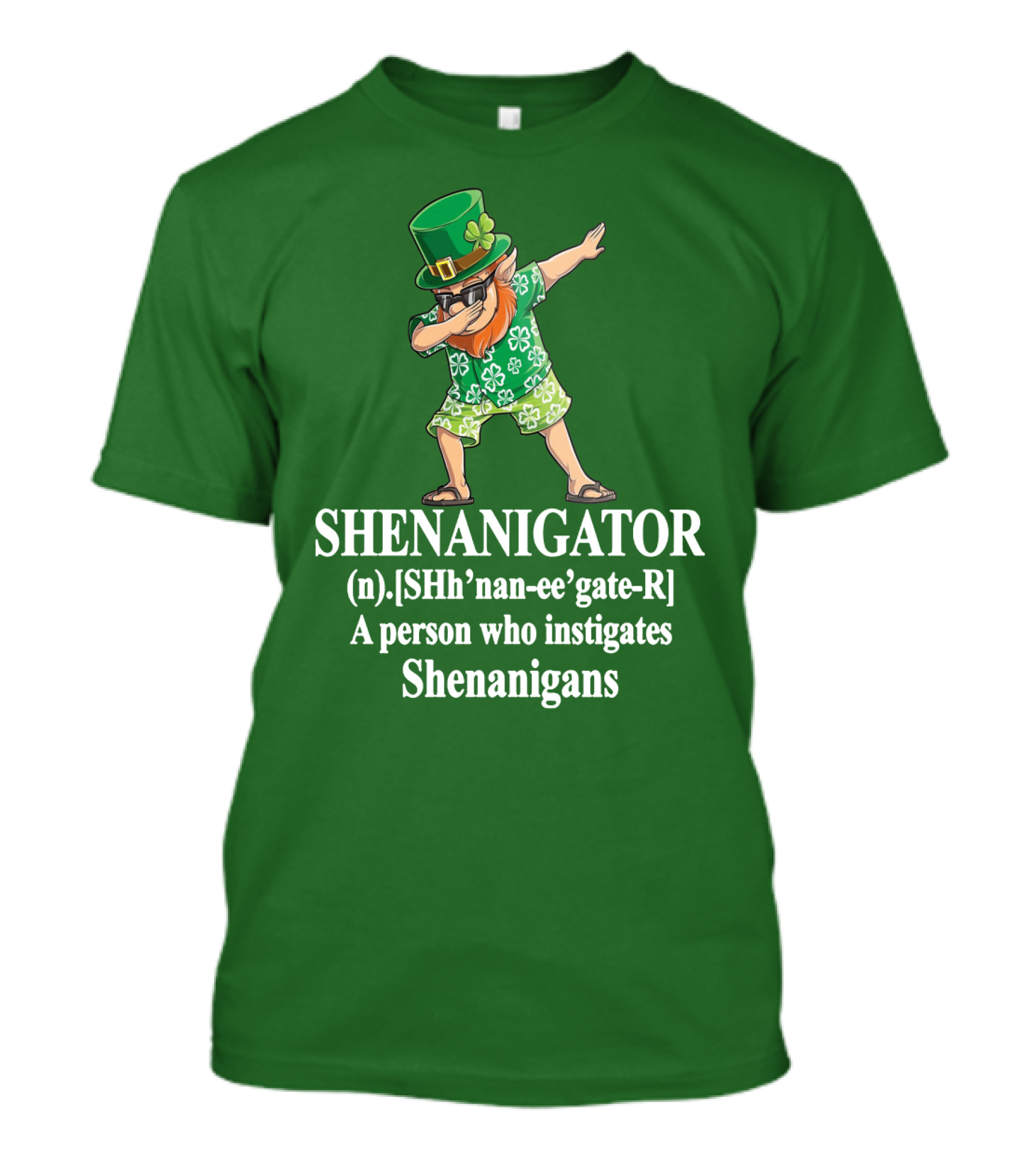 SHENANIGATOR Definition Celtic Inspired Mischief Instigator T-Shirt