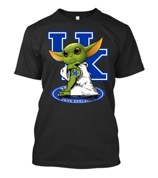 Kentucky Wildcats Yoda Baby UK T-Shirt