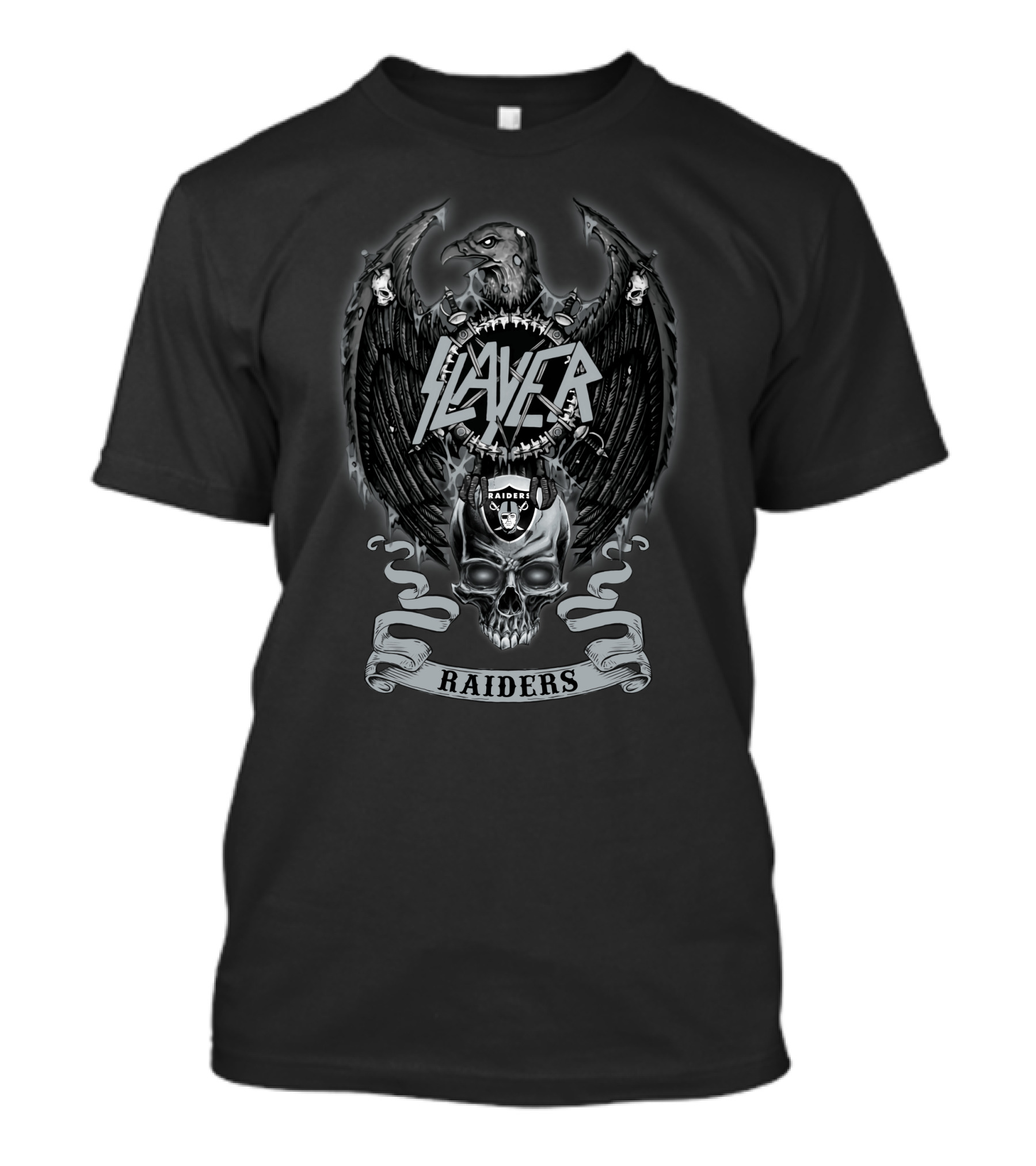 Slayer Raiders Skull T-Shirt