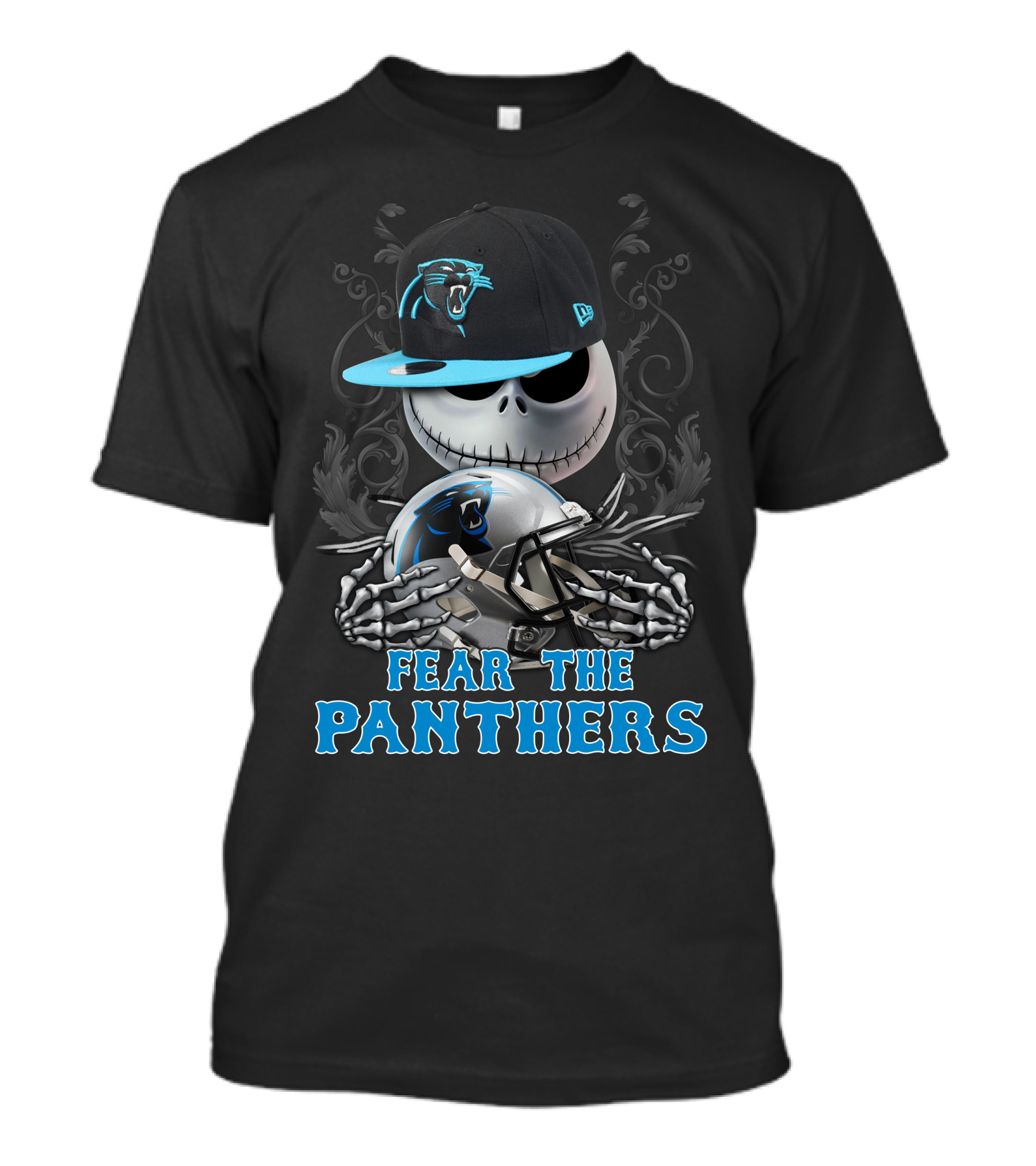 Fear The Panthers Carolina Panthers Ds001-05 T-Shirt