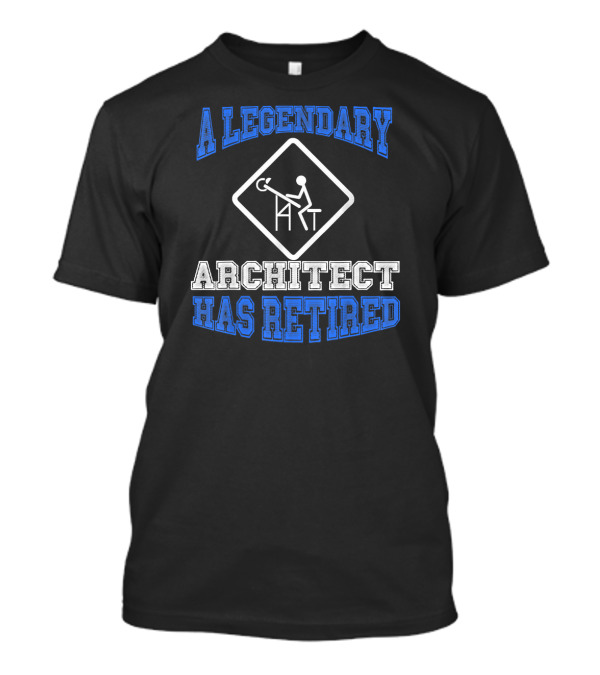 A Legendary Architect Has Retired Iconic Stick Figure T-Shirt