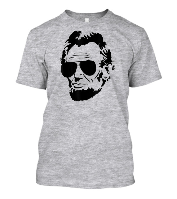 Abe Lincoln Abraham Lincoln Portrait With Sunglasses T-Shirt