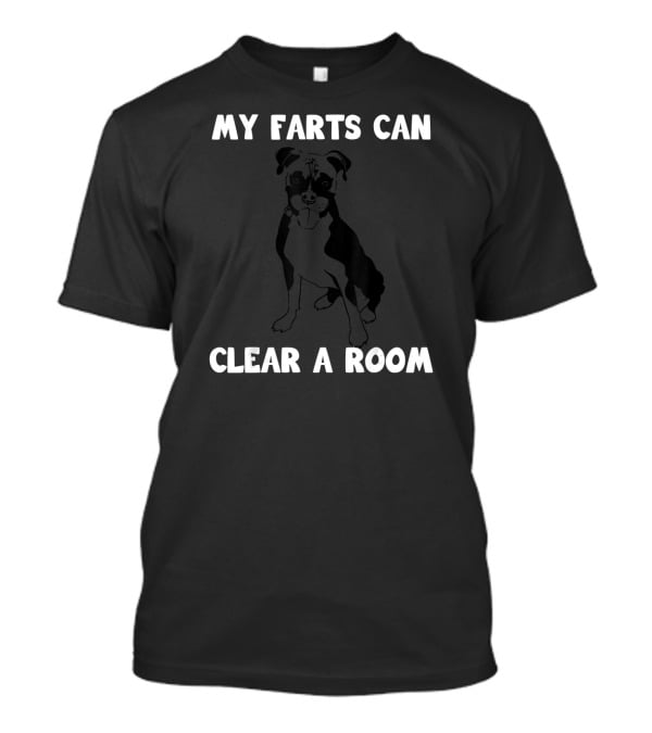 My Farts Can Clear A Room Boxer Dog T-Shirt