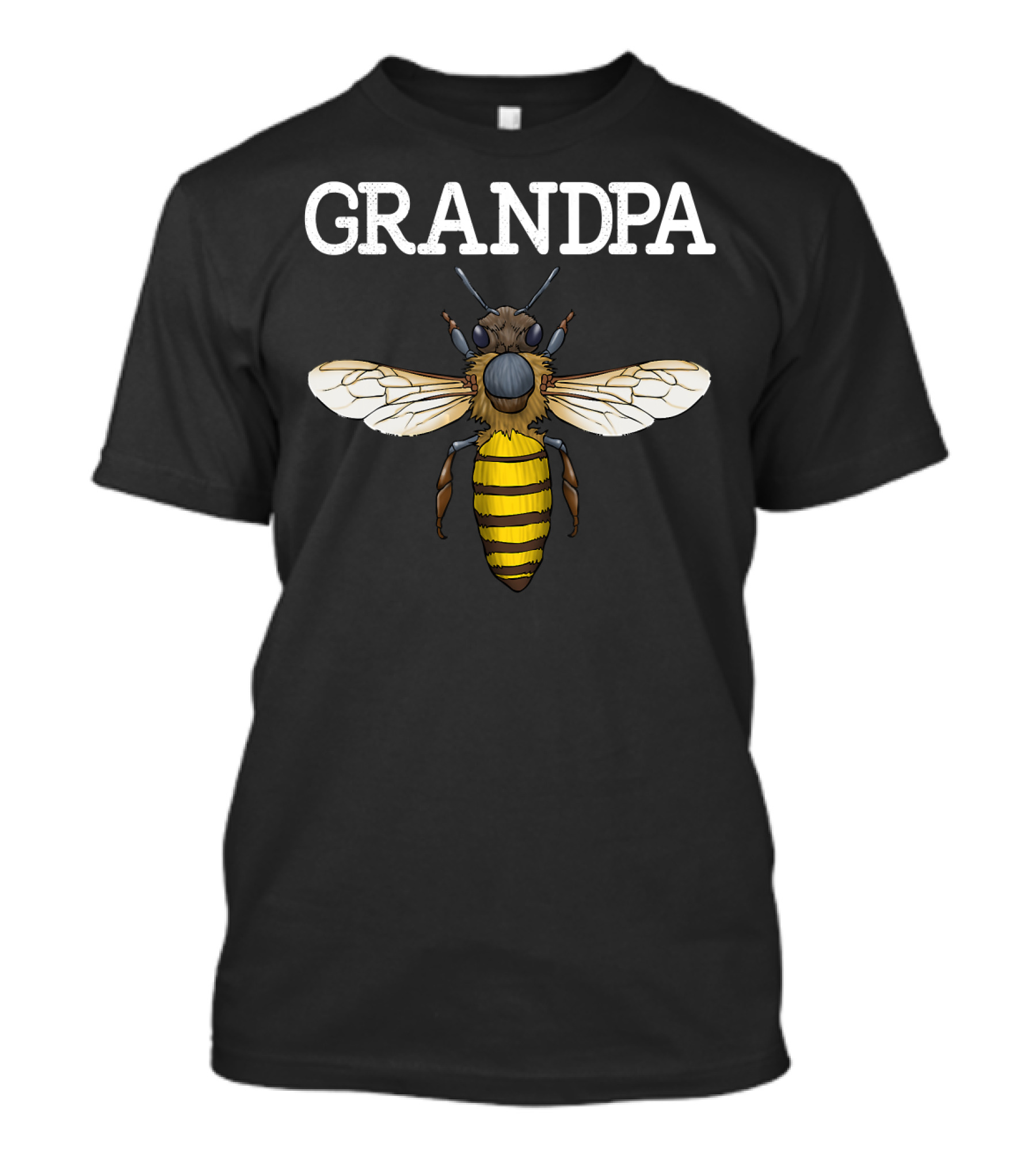 Grandpa Bee Cute Funny Bee Keeper Bee T-Shirt