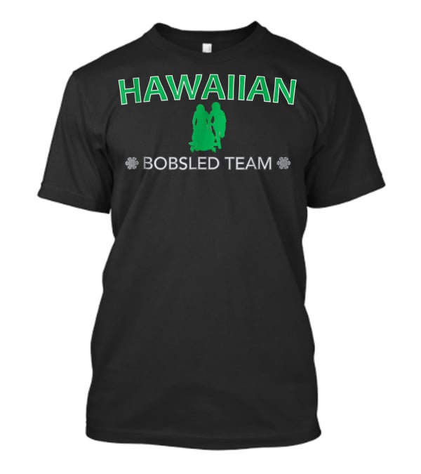 Hawaiian Bobsled Team Snowflake T-Shirt