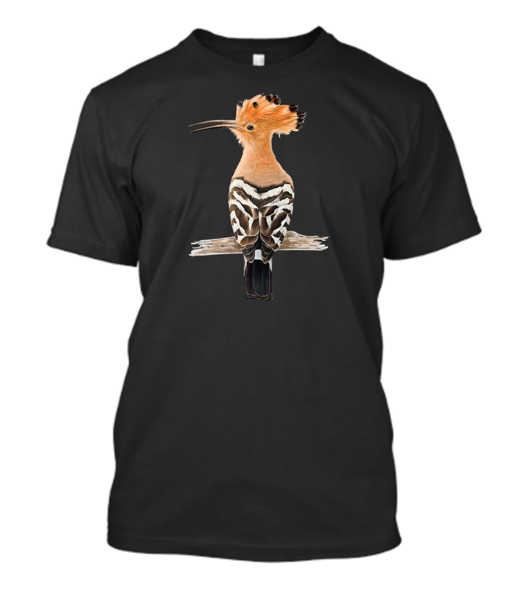 Hoopoe Bird Nature Wildlife Detailed T-Shirt
