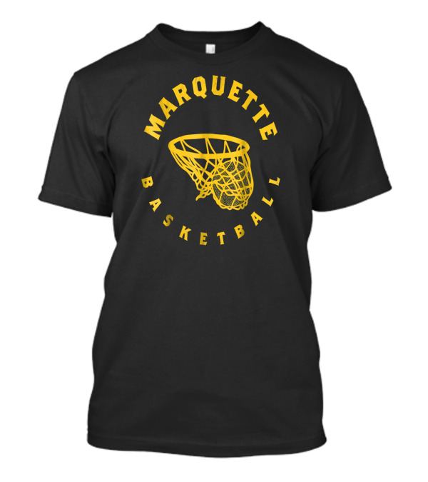 Marquette Basketball Golden Eagles Hoop T-Shirt