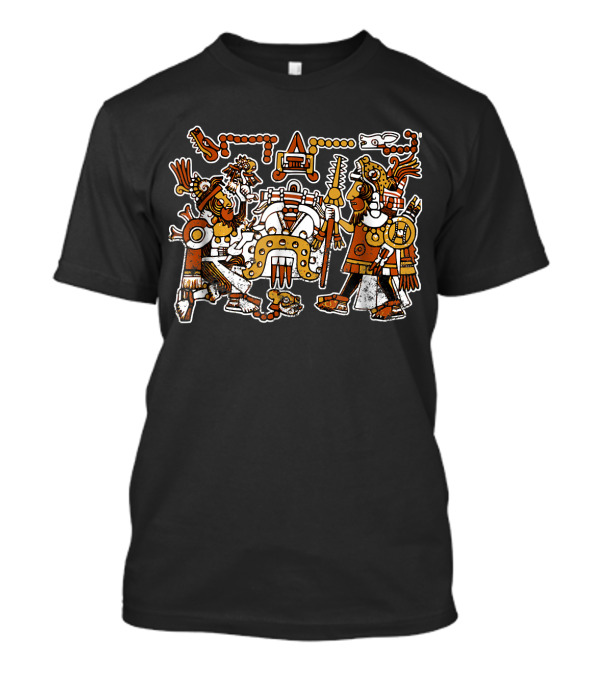 Mayan Ritual Archeology Ancient Symbols T-Shirt