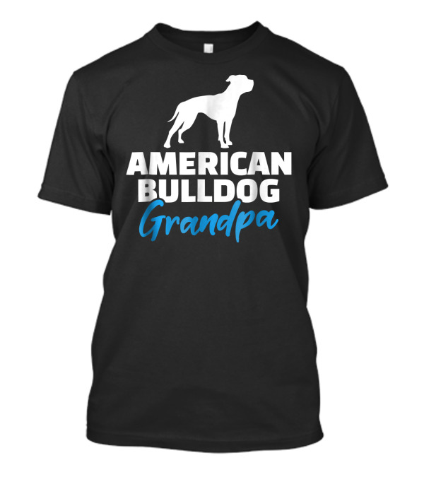 American Bulldog Grandpa T-Shirt