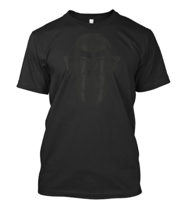 Skull With Beard And Sunglasses Vintage Look T-Shirt