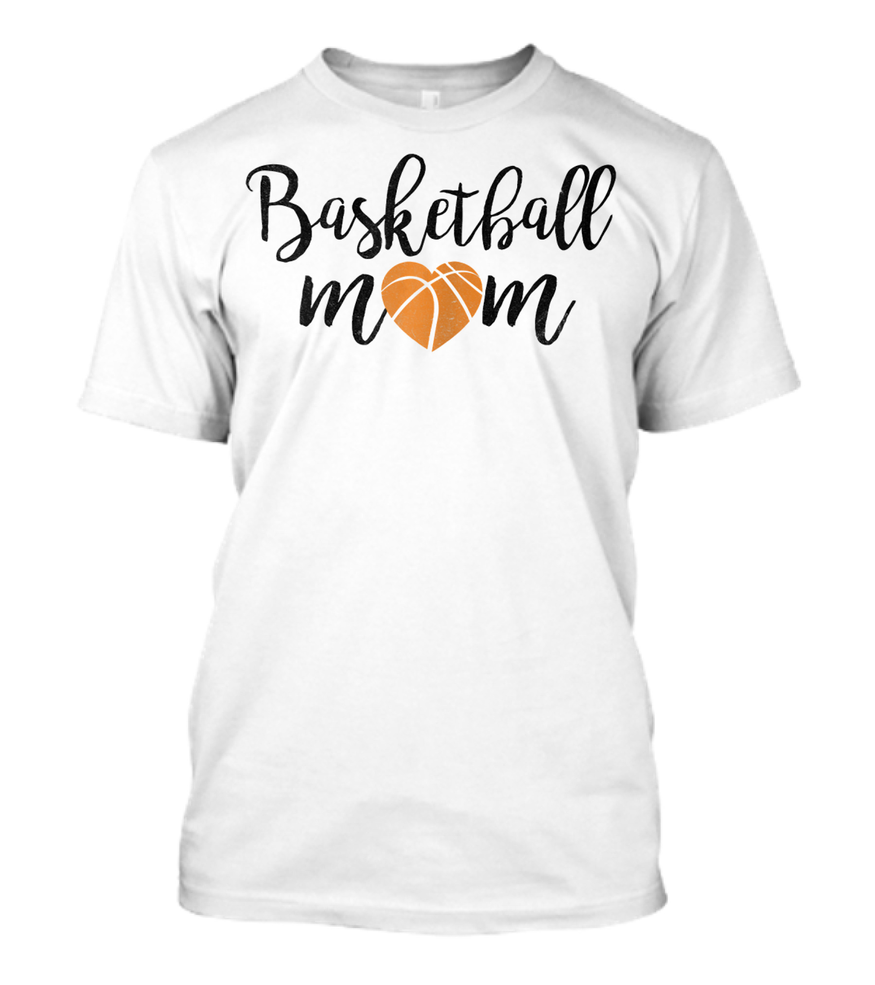 Basketball Mom Heartball Mothe T-Shirt