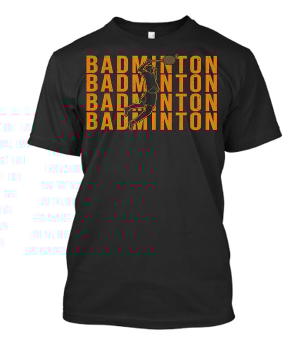 Badminton Enthusiast T-Shirt